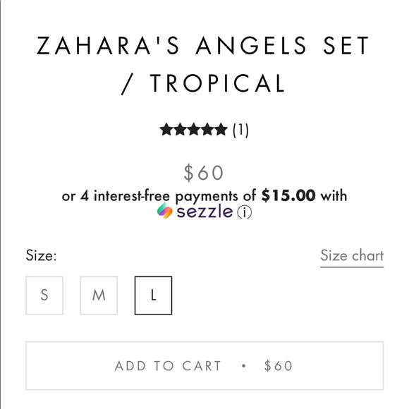 BRAND NEW Zahara Swimwear Angels Set in Tropical - Picture 6 of 6